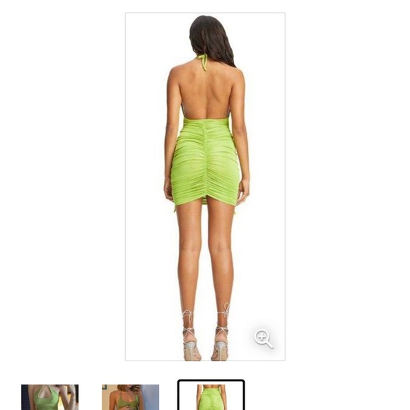 IAMGIA HALLEY DRESS IN GREEN long - Picture 8 of 10